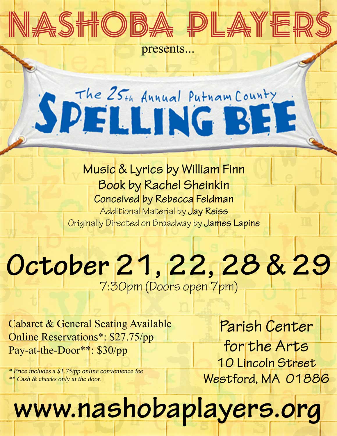 25th Annual Putnam County Spelling Bee