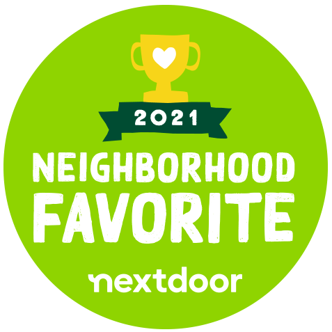 We were voted the best in the neighborhood by Nextdoor customers.