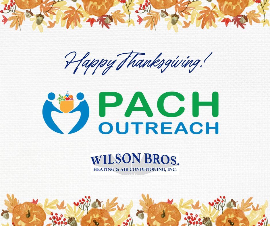 Wilson Brothers Supports the PACH Thanksgiving Food Drive